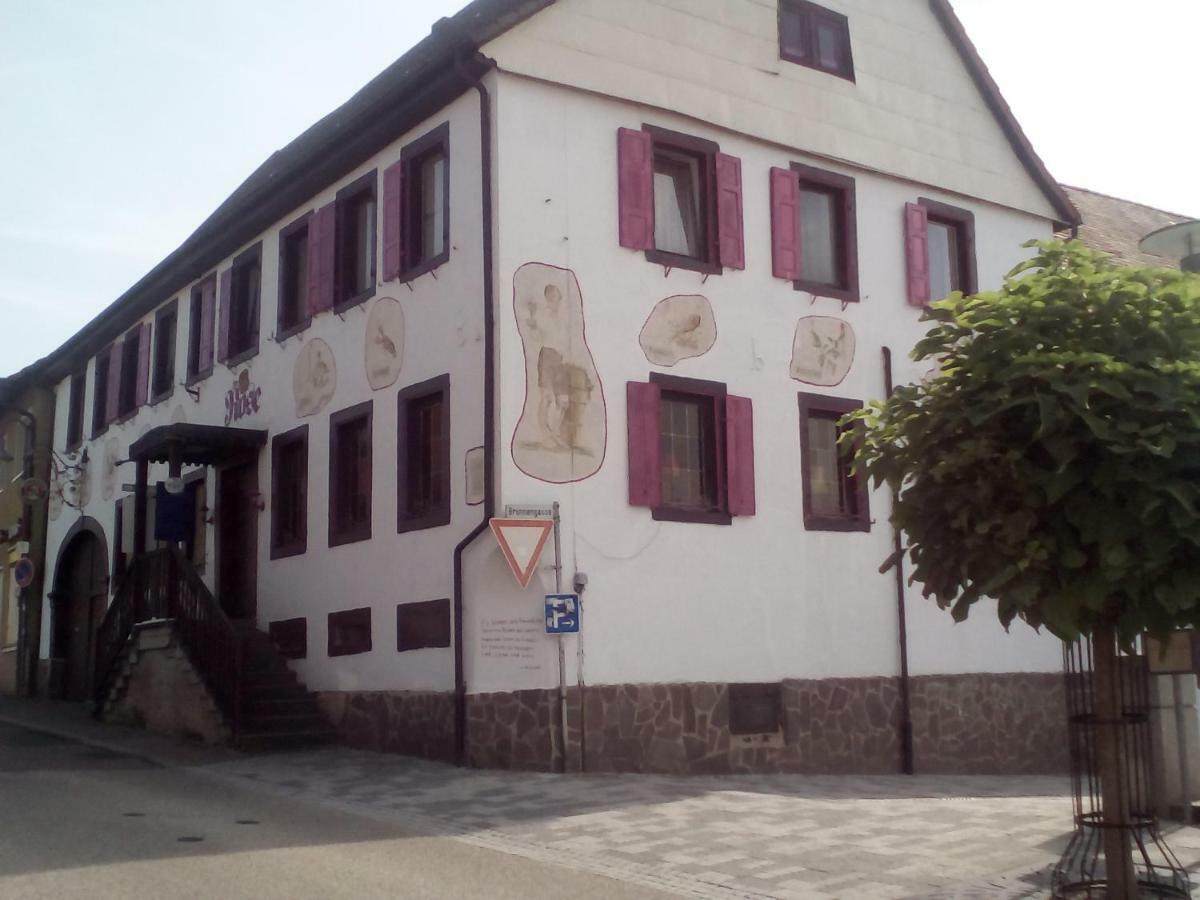 Gasthaus Zur Rose Malsch  Exteriör bild